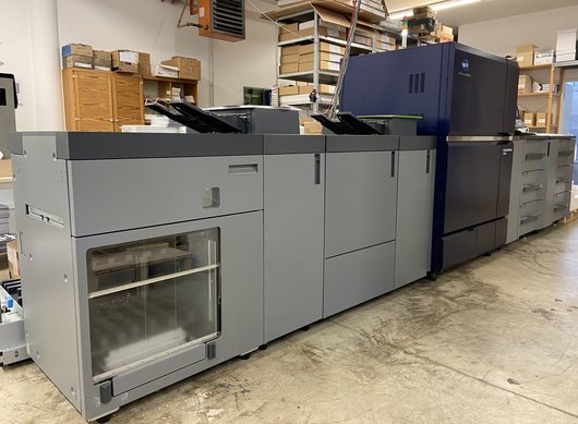 High-Volume Digitaldruck-System bei printaholics in Wiehl